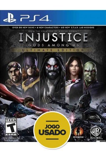 Injustice - PS4 ( Usado )